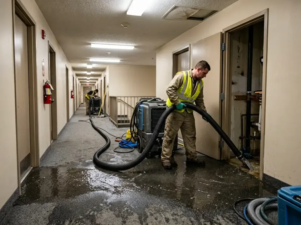 multi-unit-apartment-hallway-f-005 — frequently asked questions, Emergency Burst Pipe Water Extraction & Removal in East Roc…